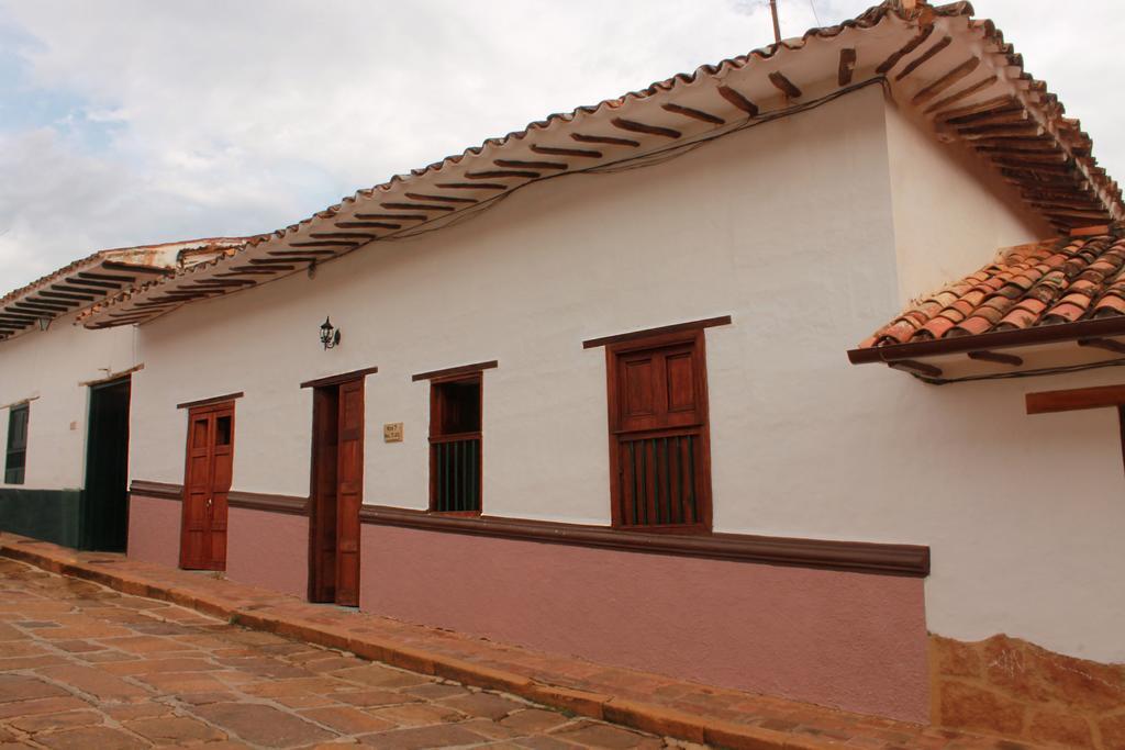 Hospedaje Don Juan Barichara Bagian luar foto