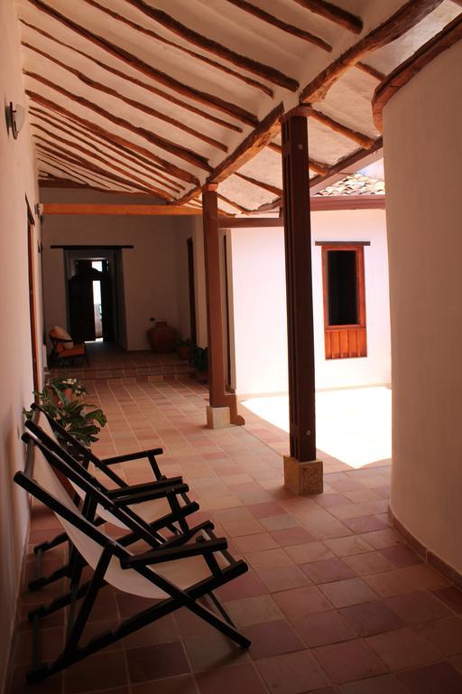 Hospedaje Don Juan Barichara Bagian luar foto