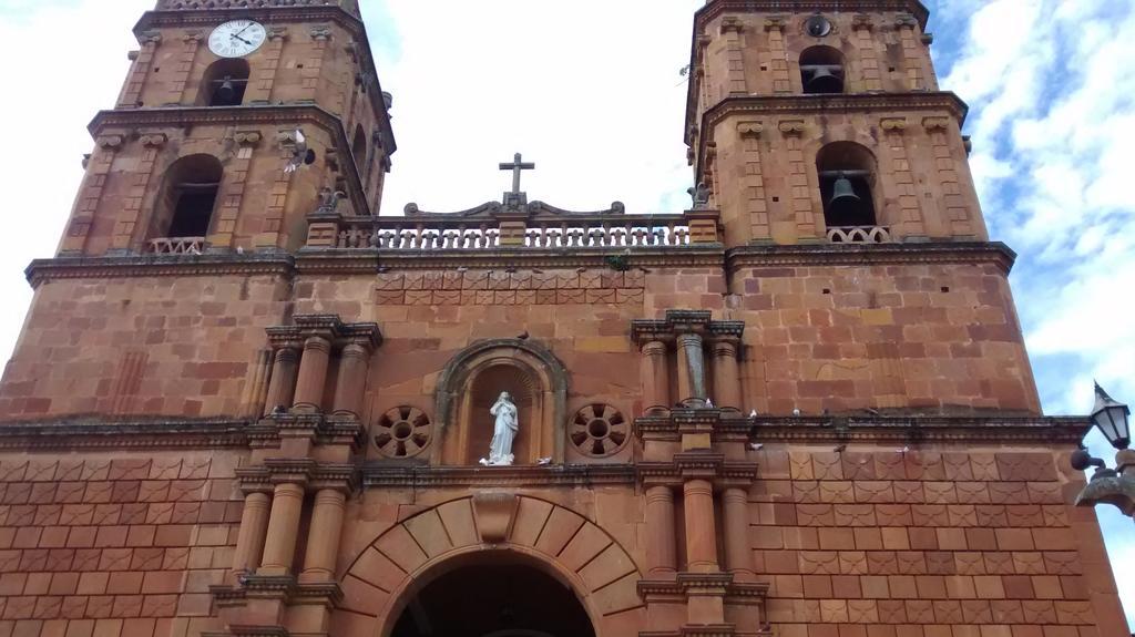 Hospedaje Don Juan Barichara Bagian luar foto