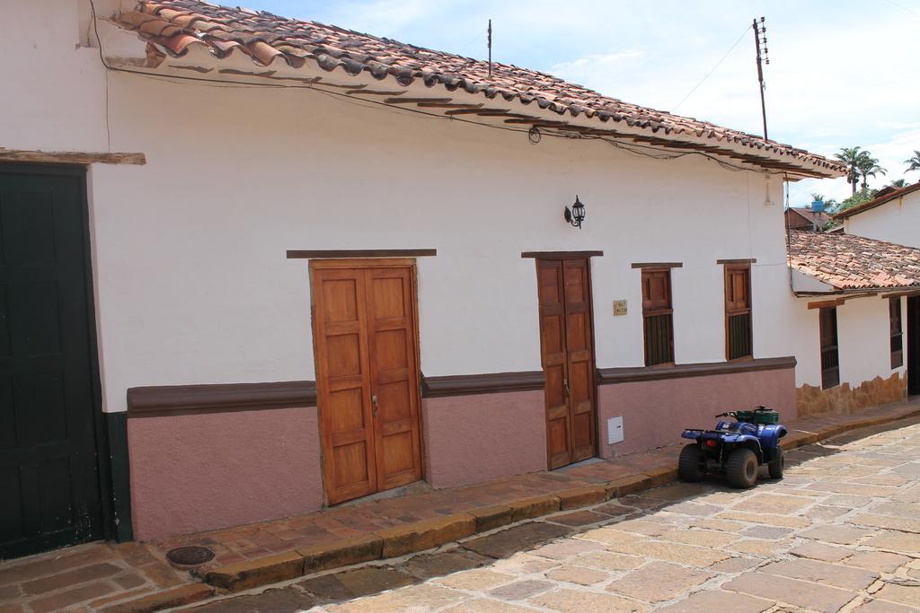Hospedaje Don Juan Barichara Bagian luar foto