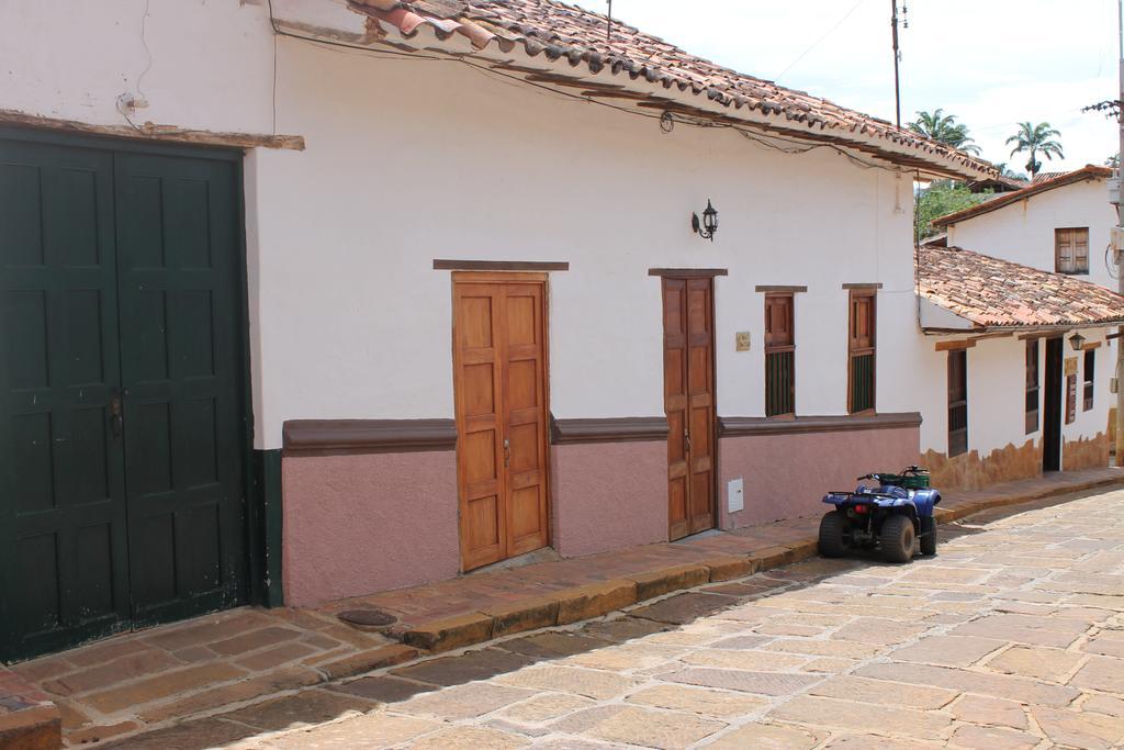 Hospedaje Don Juan Barichara Bagian luar foto