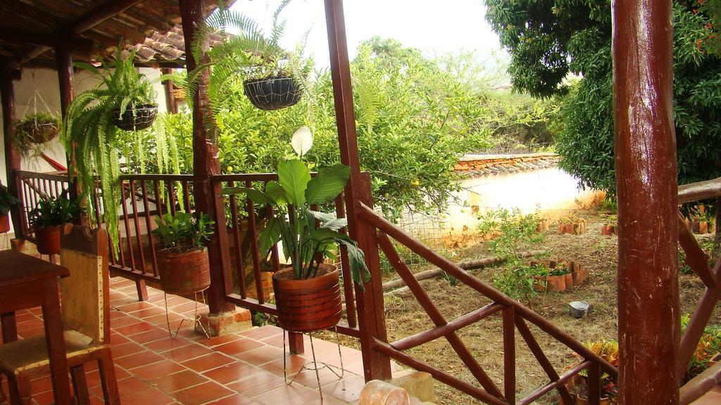 Hospedaje Don Juan Barichara Bagian luar foto