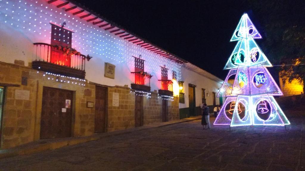 Hospedaje Don Juan Barichara Bagian luar foto