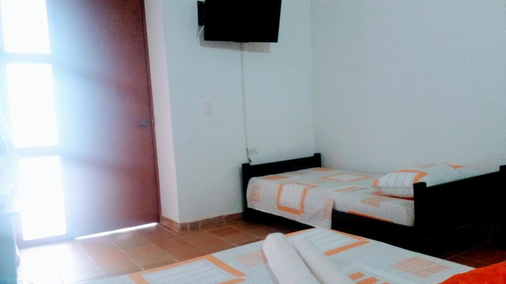 Hospedaje Don Juan Barichara Bagian luar foto
