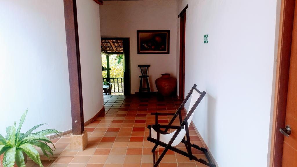 Hospedaje Don Juan Barichara Bagian luar foto