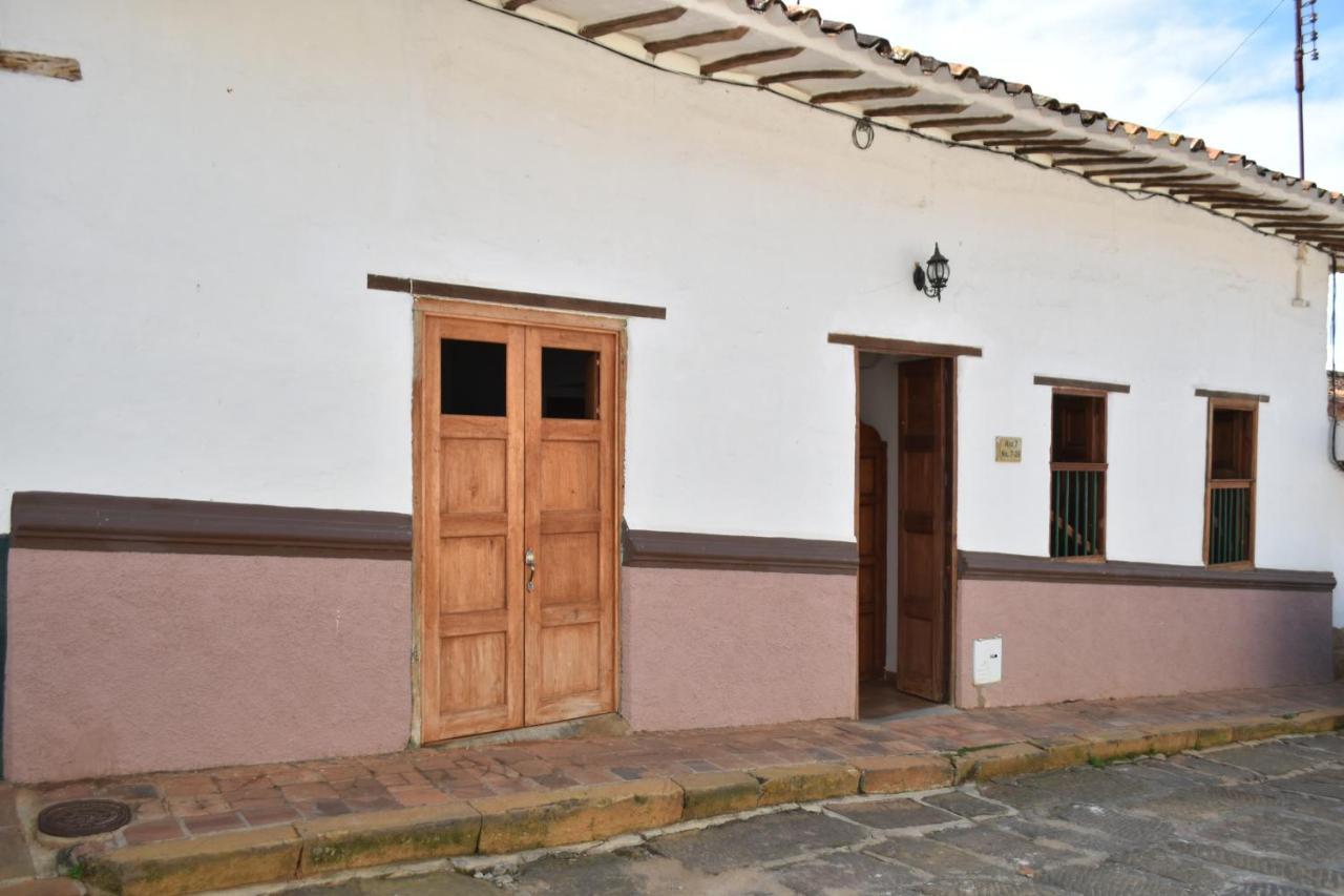 Hospedaje Don Juan Barichara Bagian luar foto