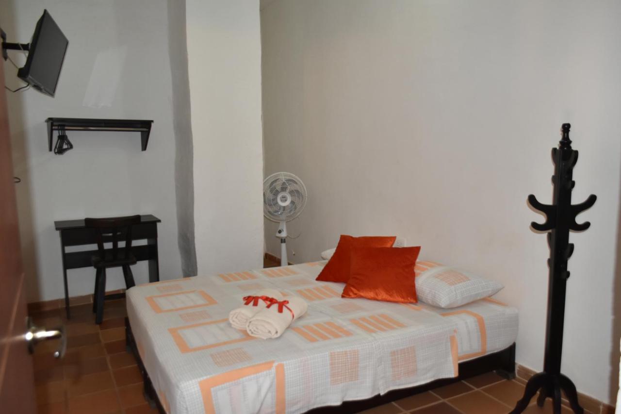Hospedaje Don Juan Barichara Bagian luar foto