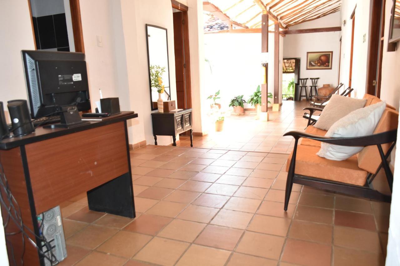 Hospedaje Don Juan Barichara Bagian luar foto